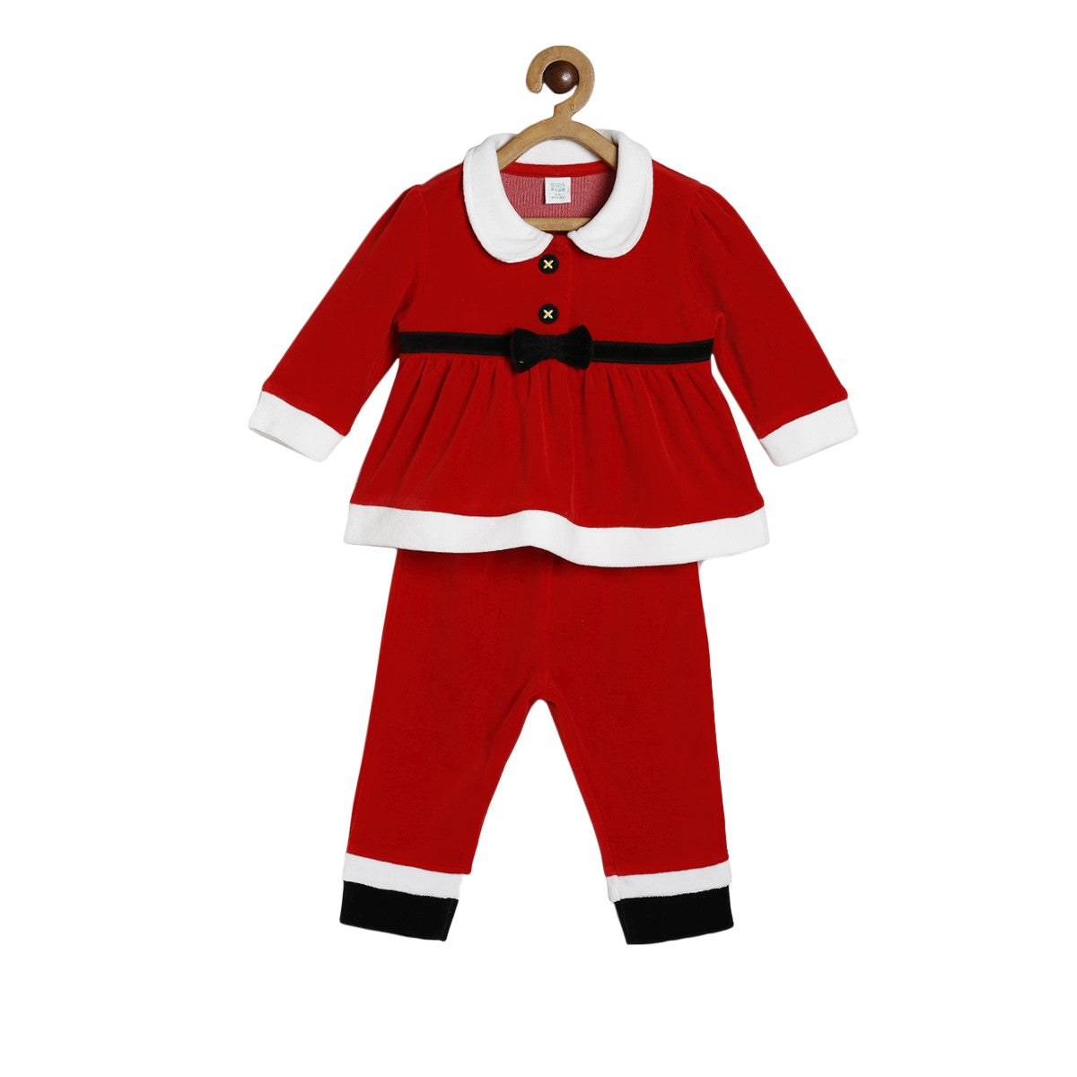 Girls Red Pack Of 3 Top And Bottom