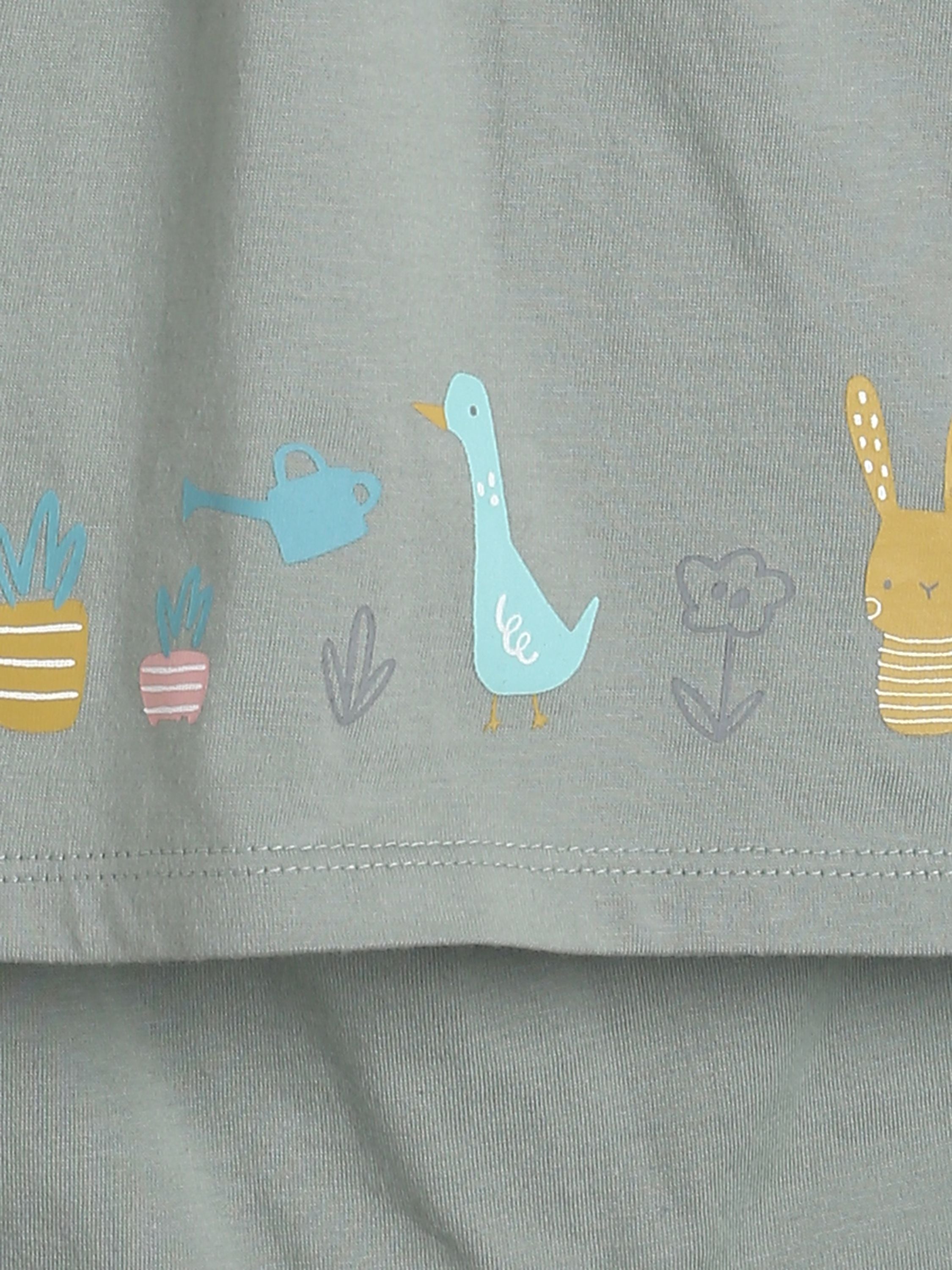 Girls Grey Top & Knit Bottom