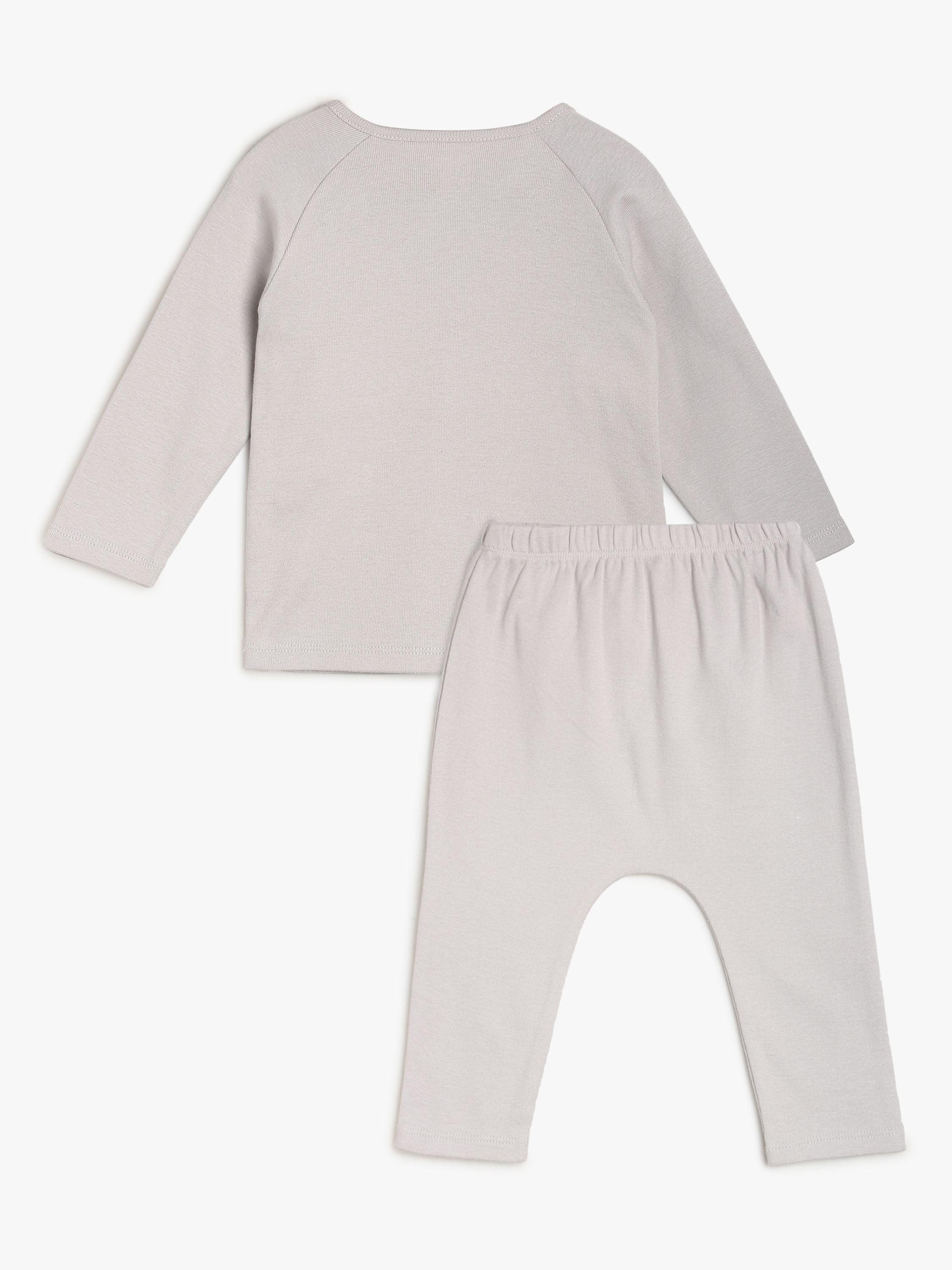 Girls Beige Wrap Top and Bottom Set Co-Ord Set