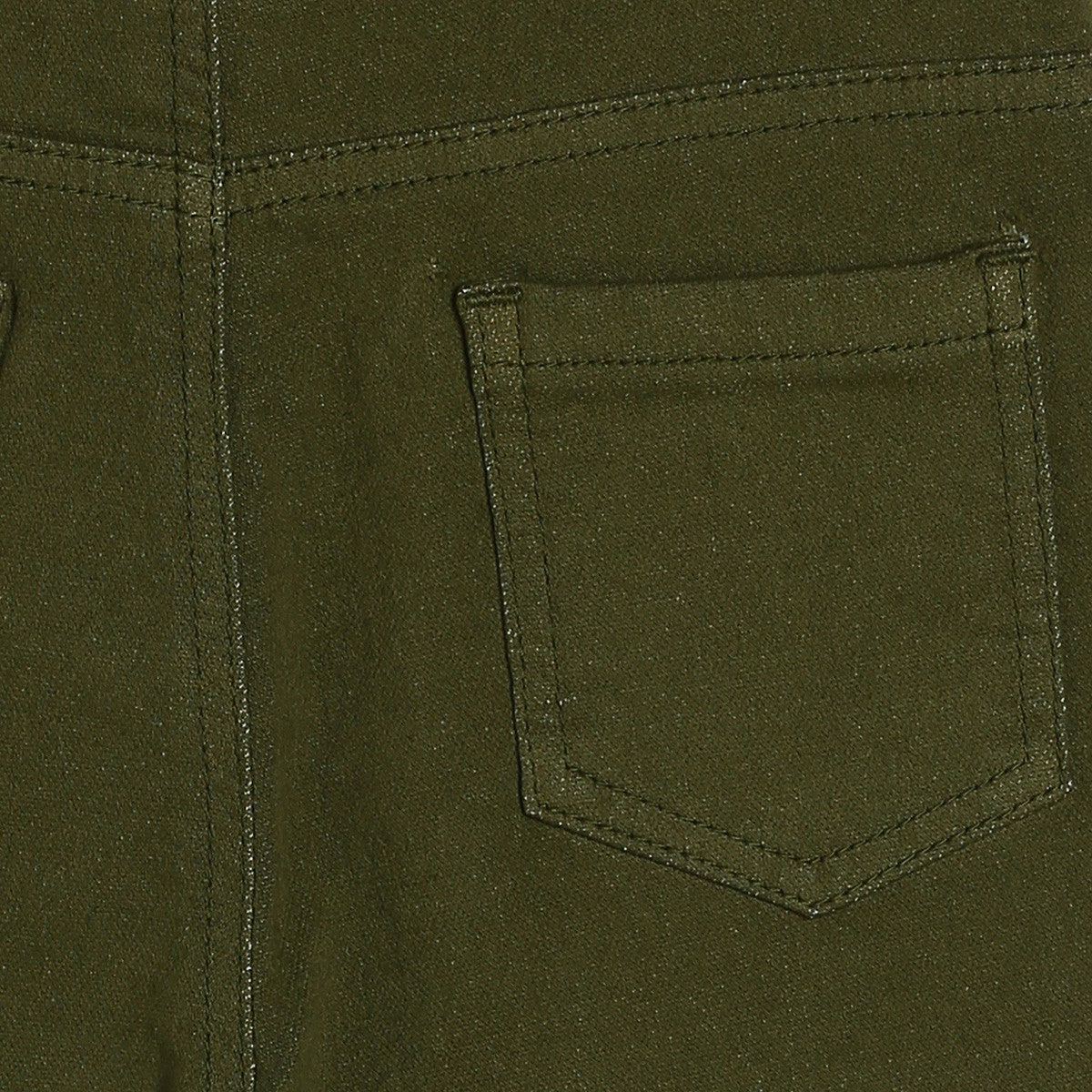 Boys Olive Pack Of 1 Denim Pant