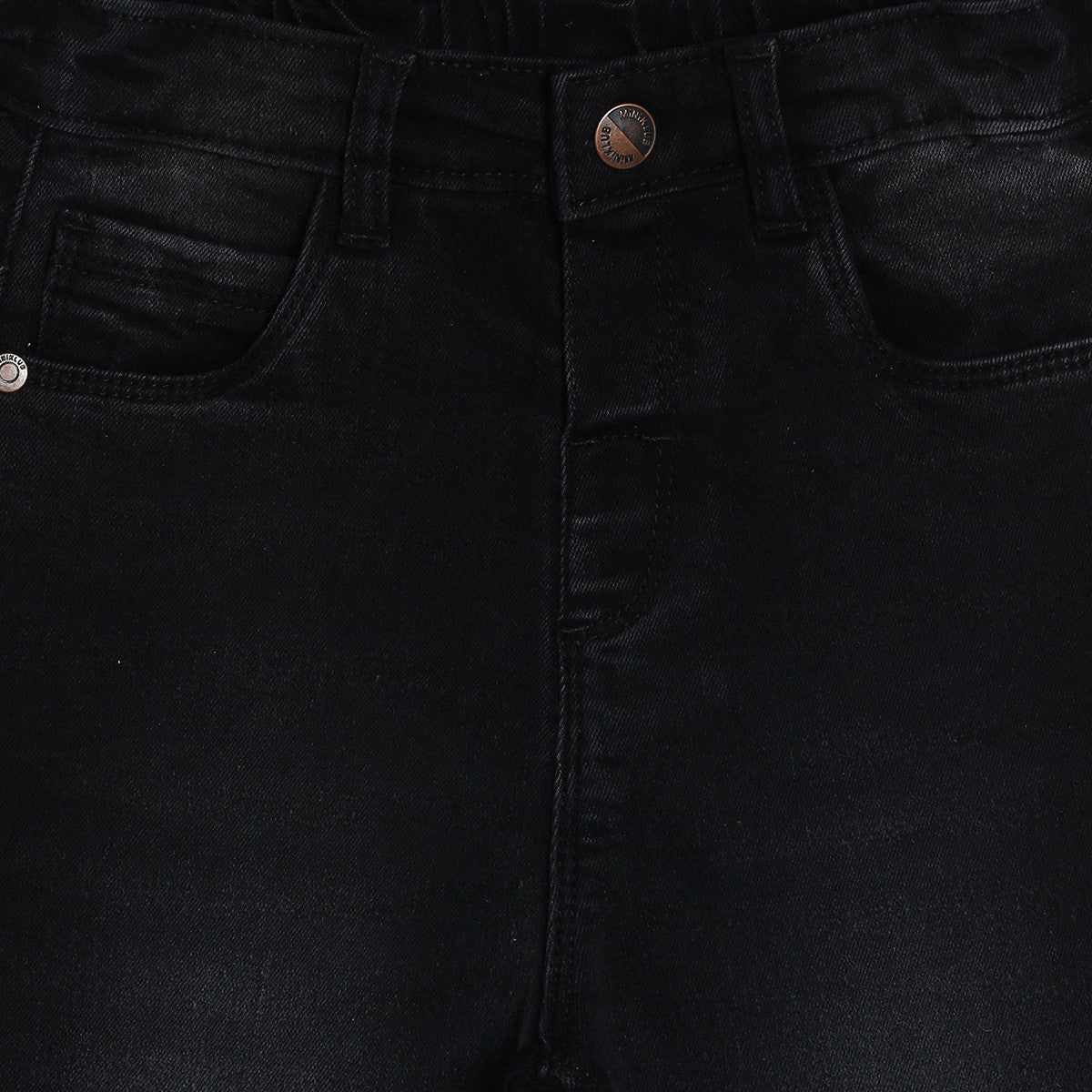 Boys Black Pack Of 1 Denim Pant