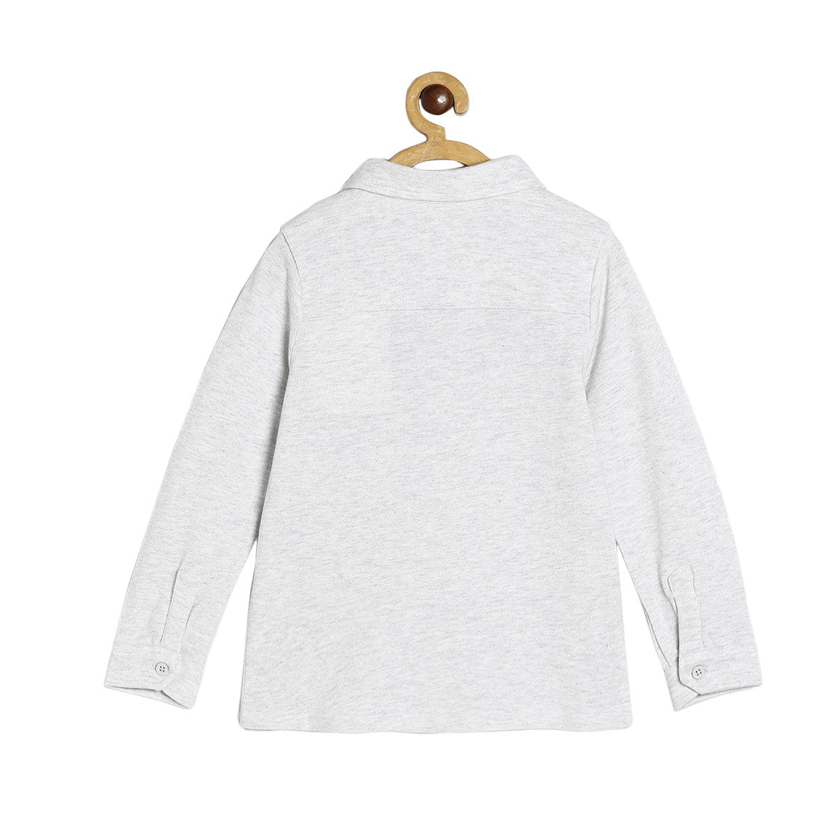 Boys Grey Pack Of 1 Shirt