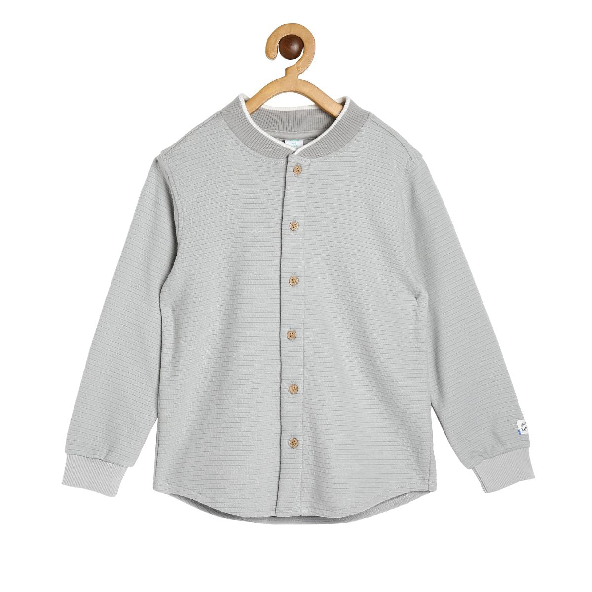 Boys Grey Pack Of 1 Shirt