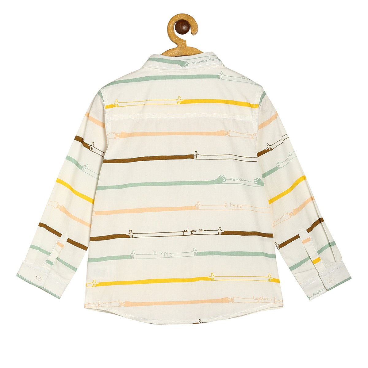 Boys Marshmallow Pack Of 1 Shirt