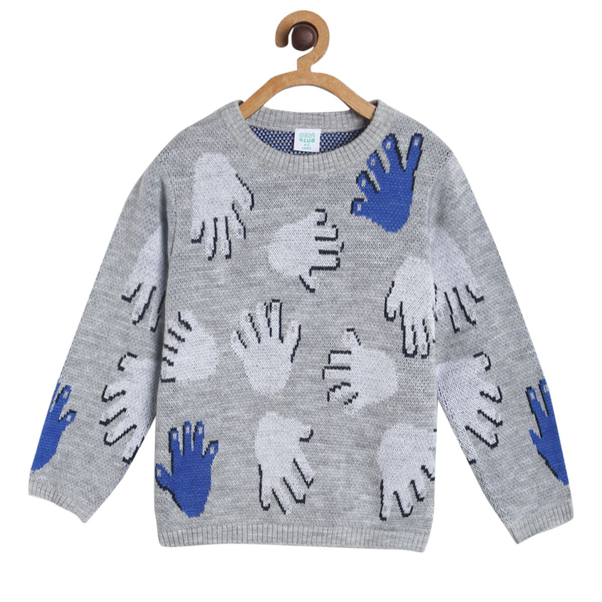 Boys Grey Pack Of 1 Sweater