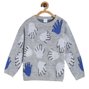 Boys Grey Pack Of 1 Sweater