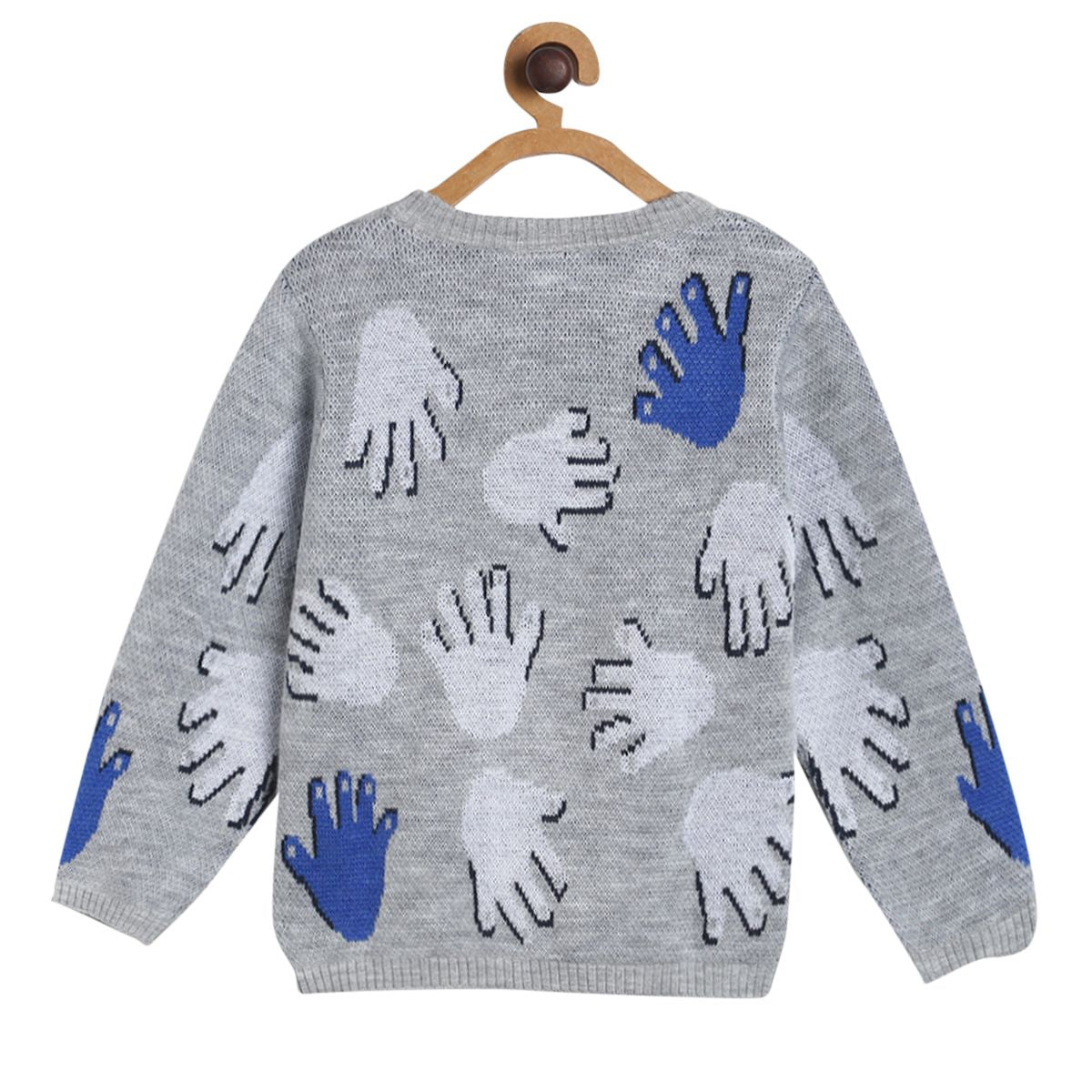 Boys Grey Pack Of 1 Sweater