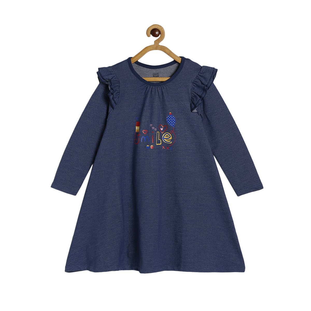 Girls Navy Pack Of 1 Dress