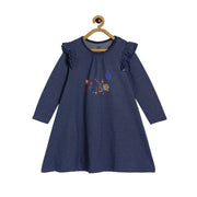 Girls Navy Pack Of 1 Dress