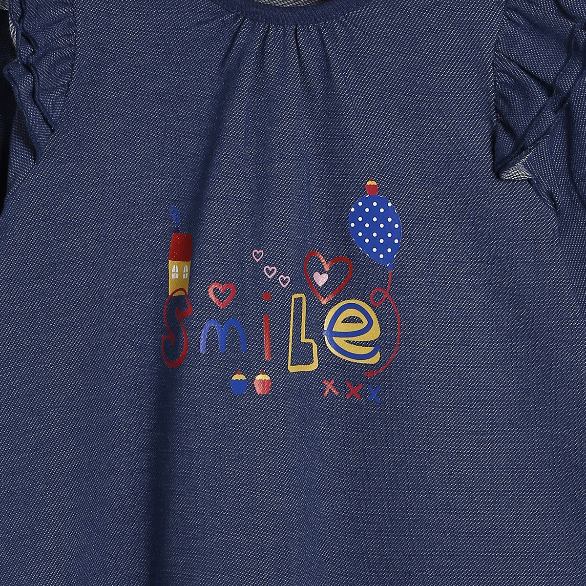 Girls Navy Pack Of 1 Dress