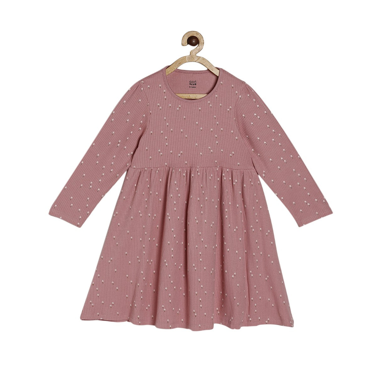 Girls Coral Pack Of 1 Dress