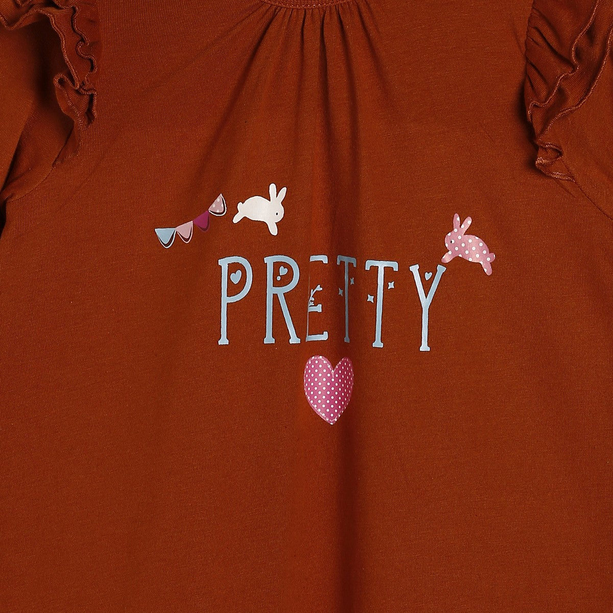 Girls Rust Pack Of 1 Dress