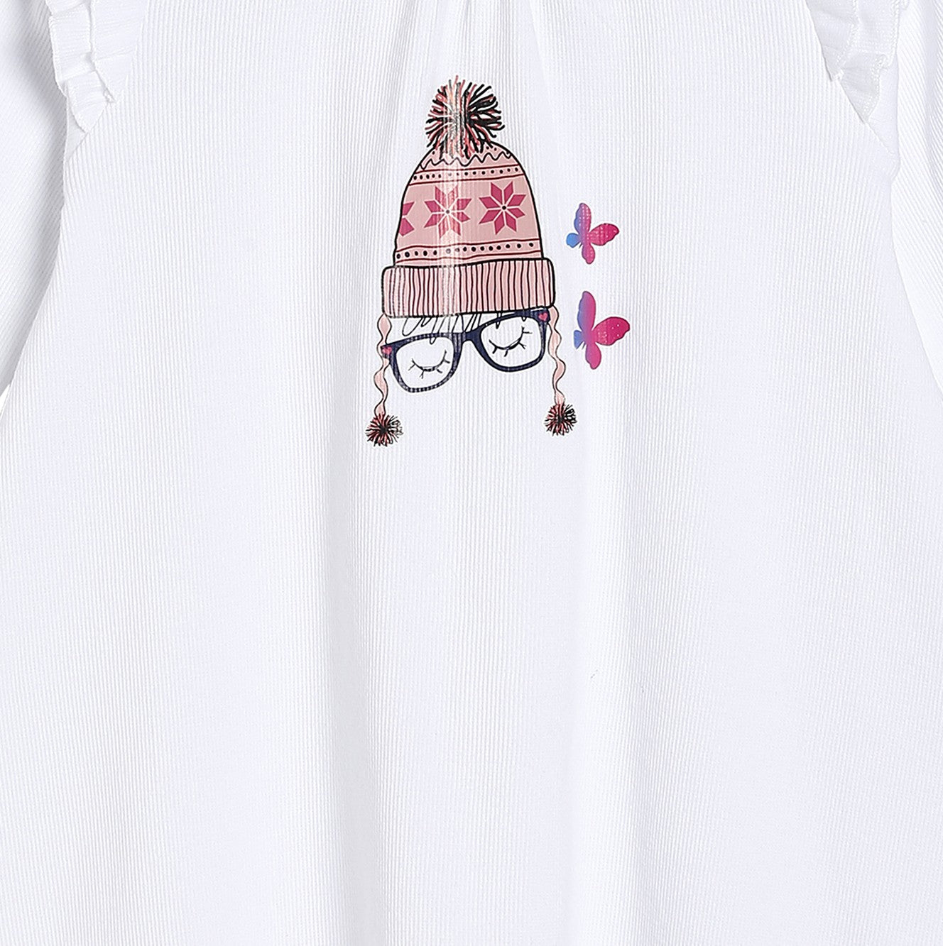 Girls White Pack Of 1 Dress