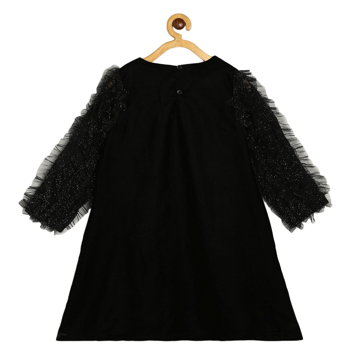Girls Black Pack Of 1 Dress