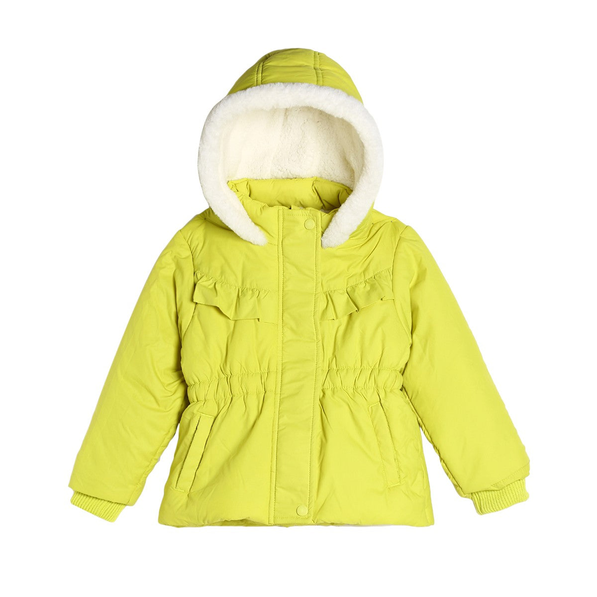 Girls Yellow Pack Of 1 Jacket