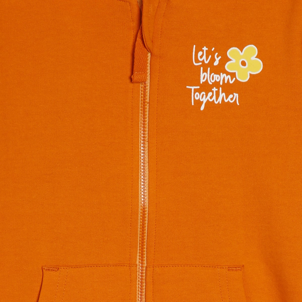 Girls Orange Pack Of 1 Jacket