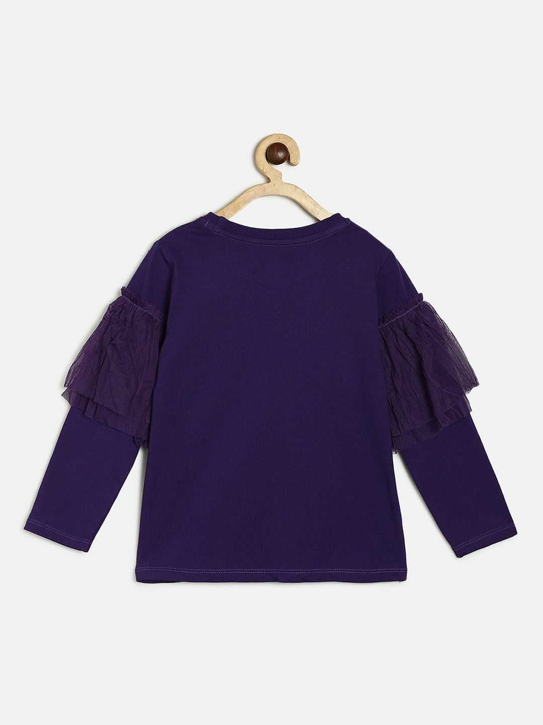 Girls Purple Pack Of 1 Knit Top
