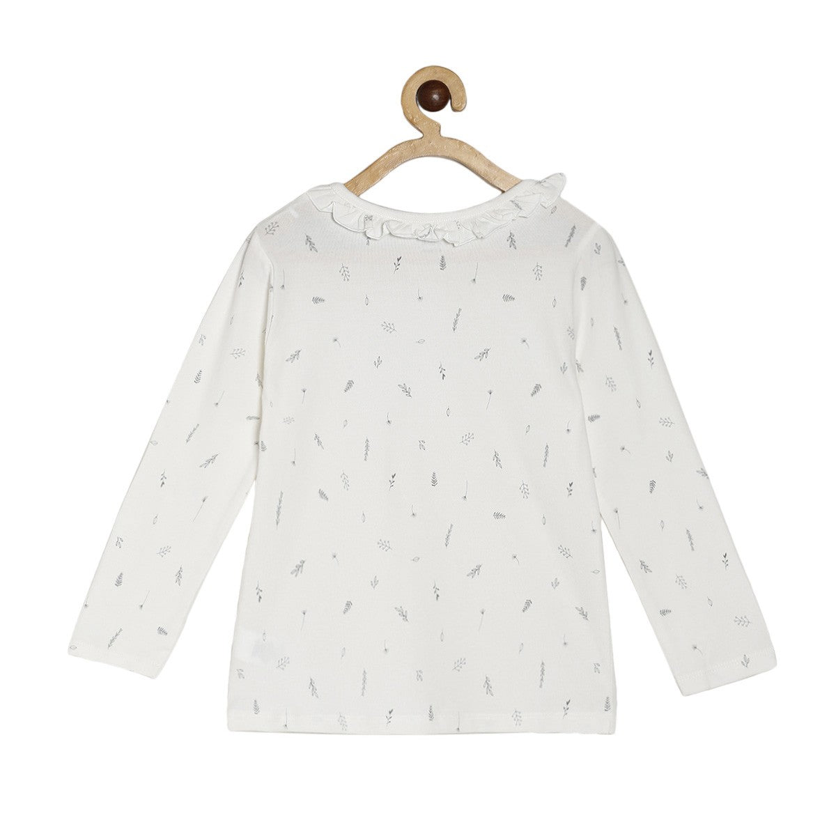 Girls White Pack Of 1 Knit Top