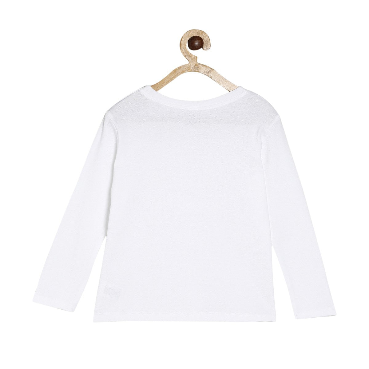 Girls White Pack Of 1 Knit Top