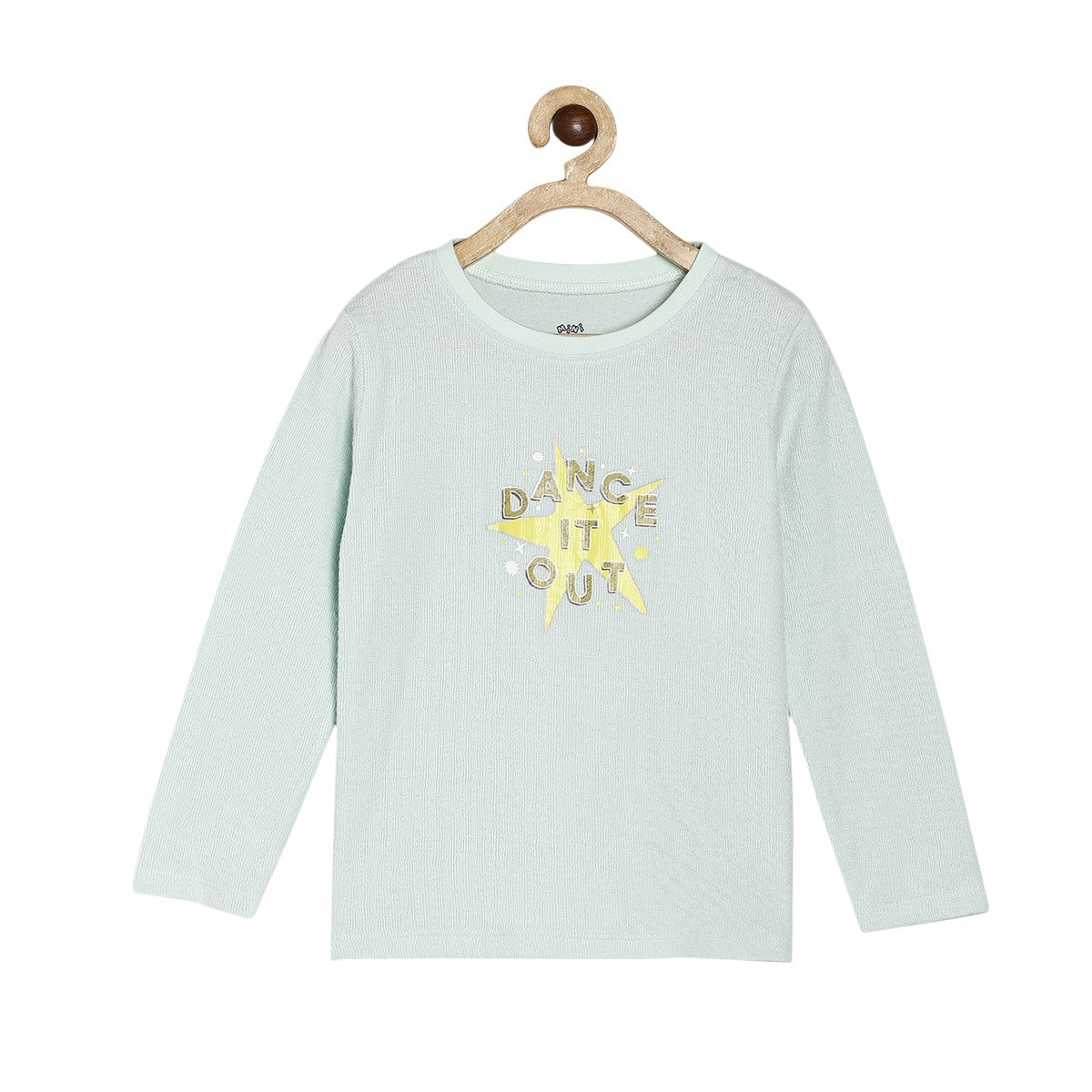 Girls Green Pack Of 1 Knit Top