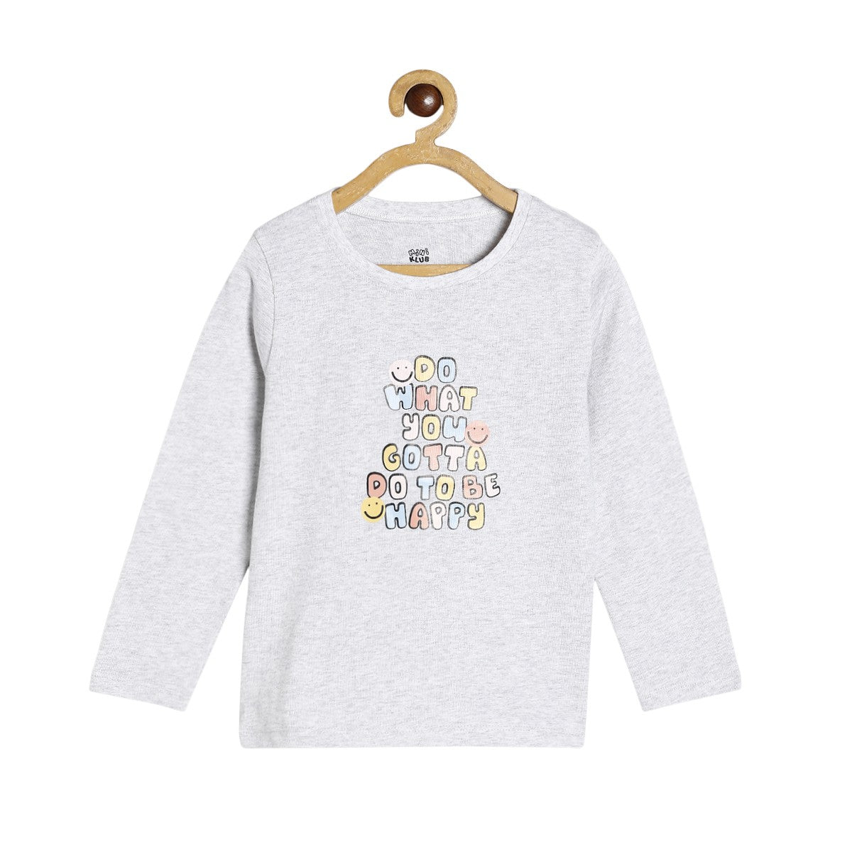 Girls Grey Pack Of 1 Knit Top