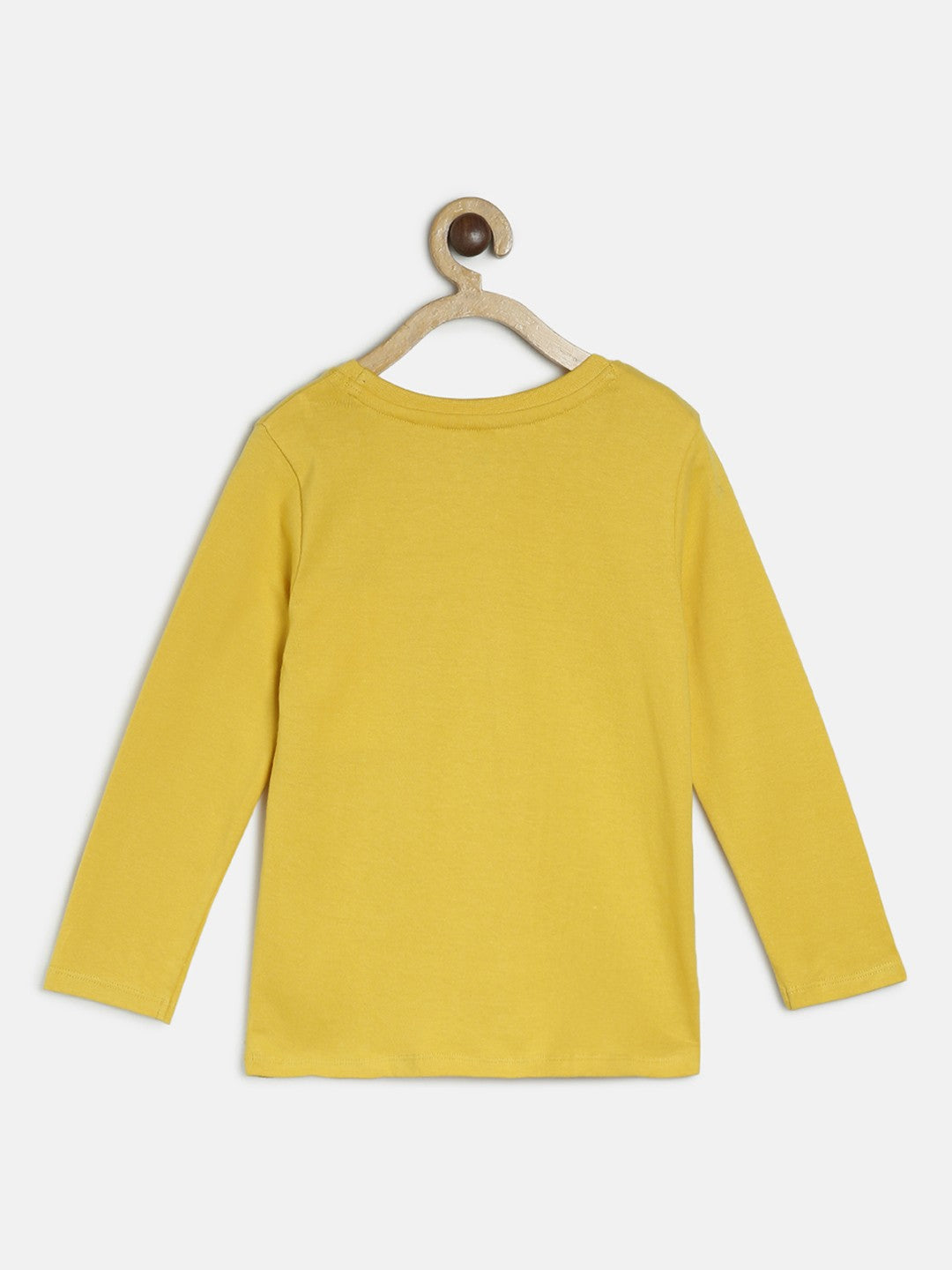 Girls Knit Top - Yellow