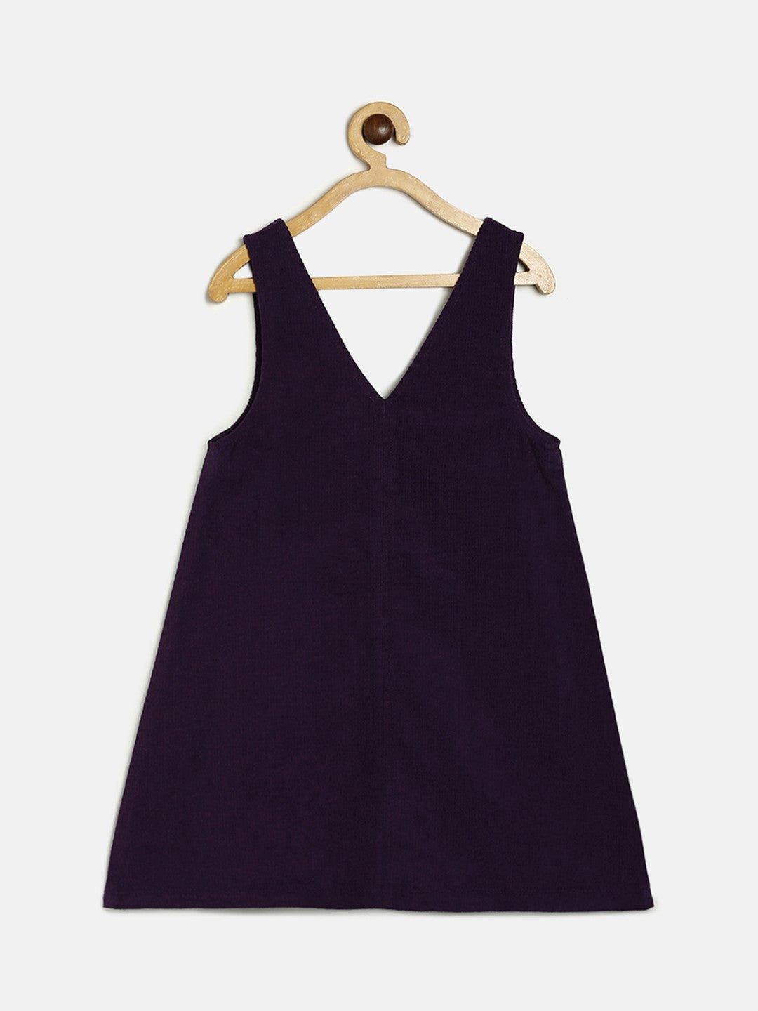 Girls Purple Pinny Set