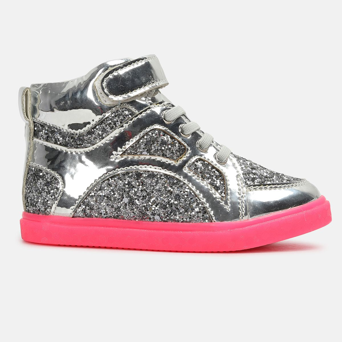 Girls Silver Boots