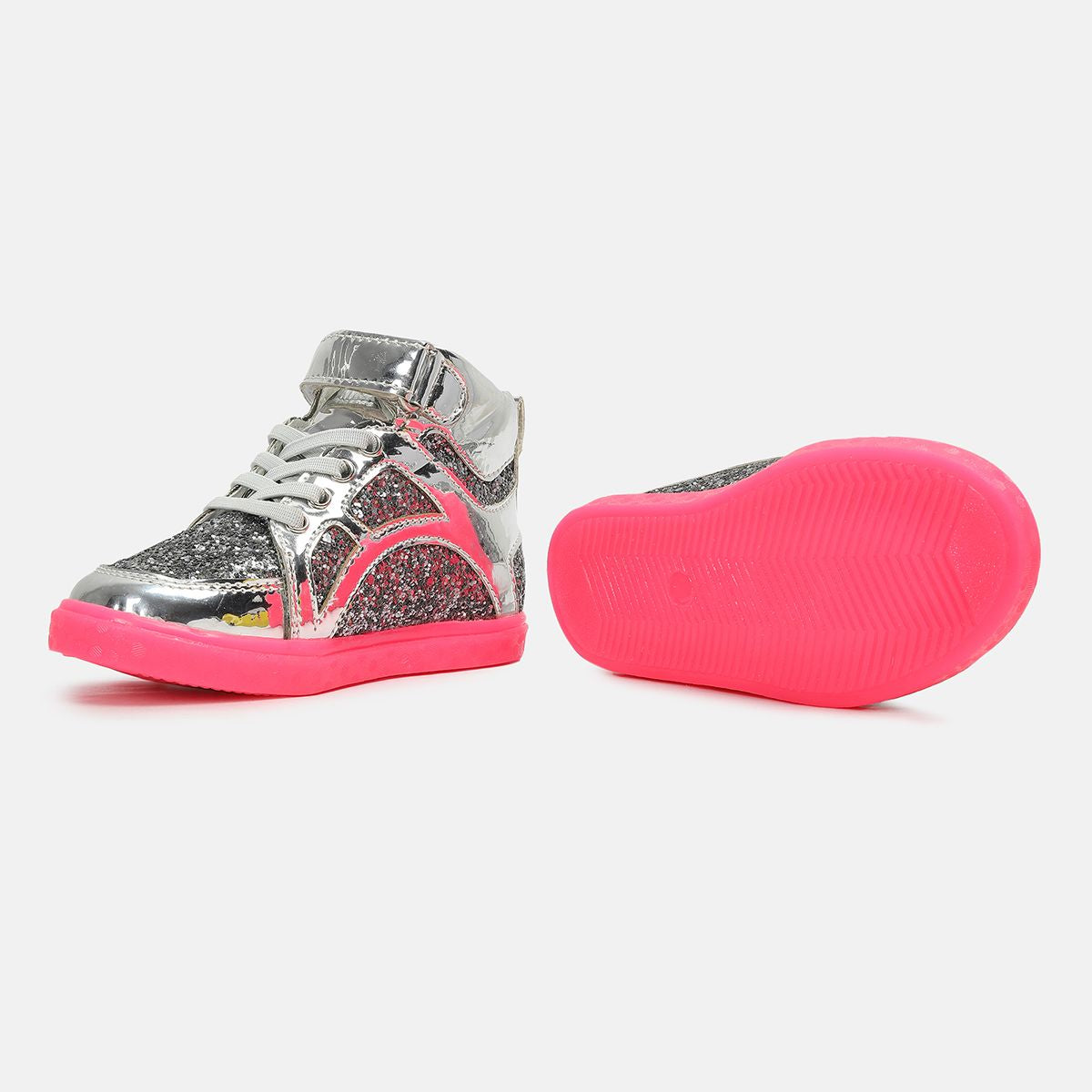 Girls Silver Boots