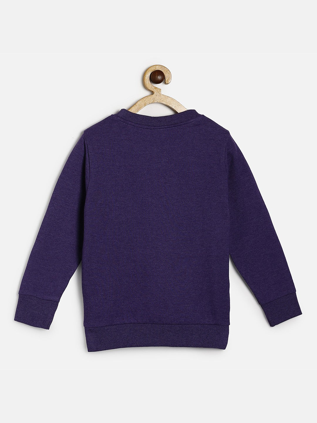 Girls Purple Pack Of 1 Sweat Shirt