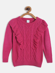 Girls Sweater - Pink