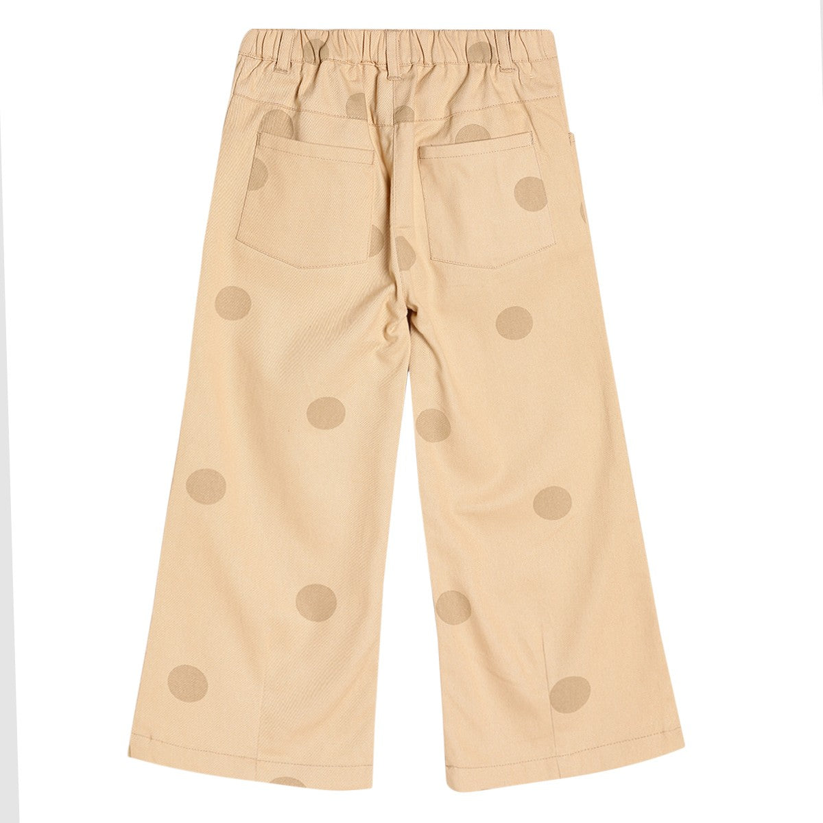 Girls Beige Pack Of 1 Woven Pant