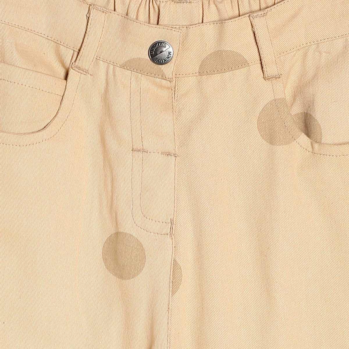 Girls Beige Pack Of 1 Woven Pant