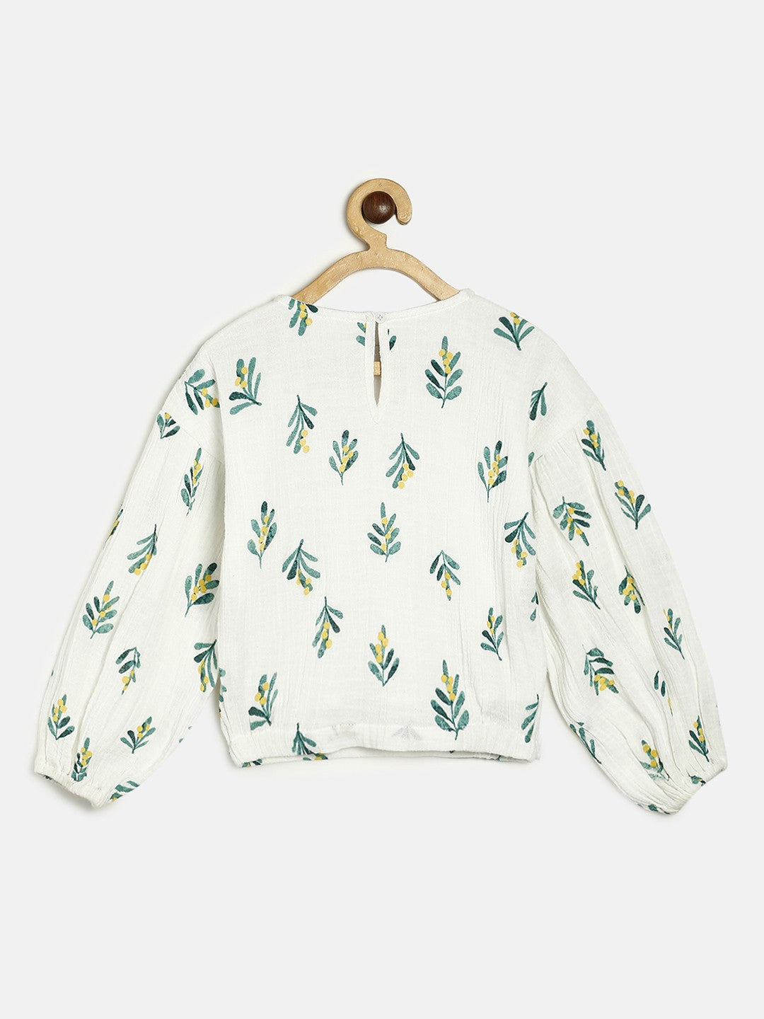 Girls Marshmallow Pack Of 1 Woven Top