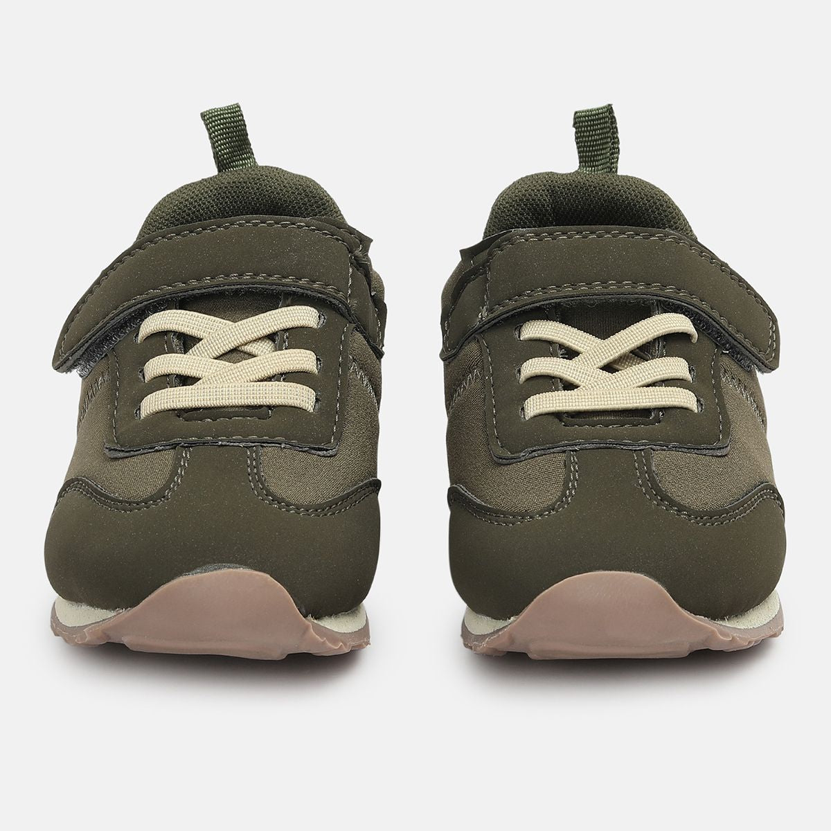 Miniklub Boys Green Color Pair of Hard Sole Sneakers