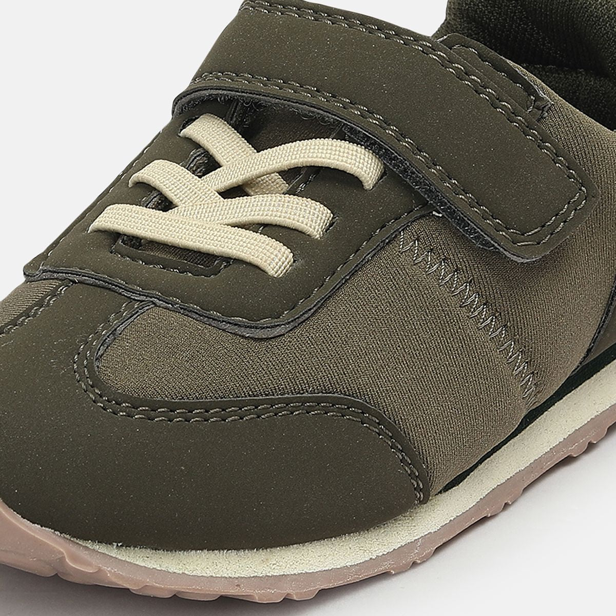 Miniklub Boys Green Color Pair of Hard Sole Sneakers