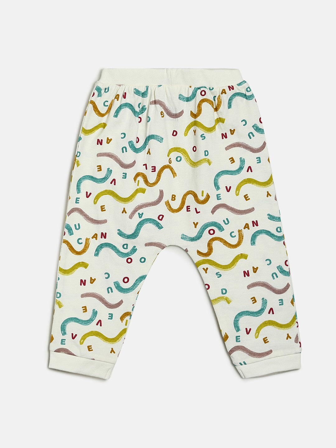 Boys Pack Of 3 Knit Bottom - Brown/ Green/ Marshmallow