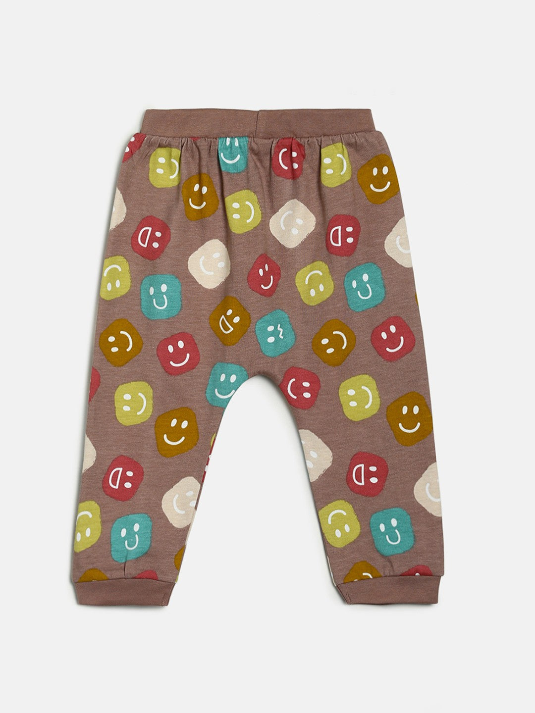 Boys Pack Of 3 Knit Bottom - Brown/ Green/ Marshmallow