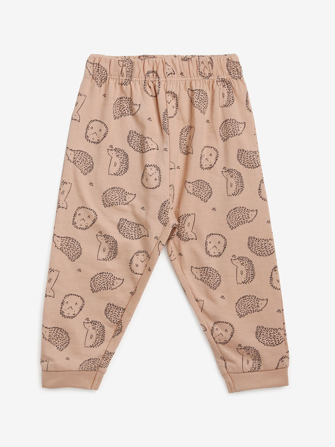 Boys Pack Of 3 Knit Bottom - Peach/Marshmallow/Green