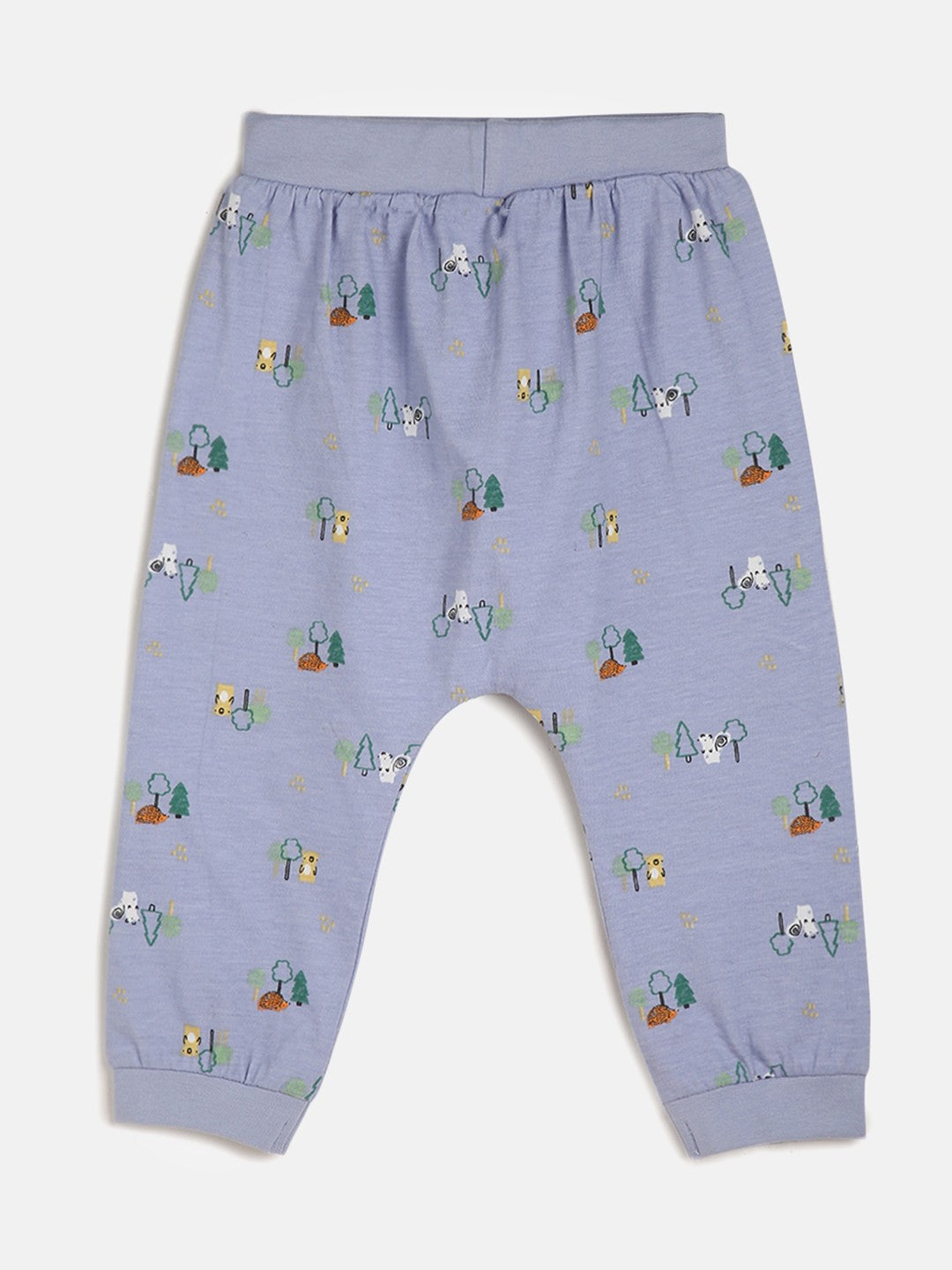 Boys Pack Of 3 Knit Bottom - Blue/ Orange/ Marshmallow