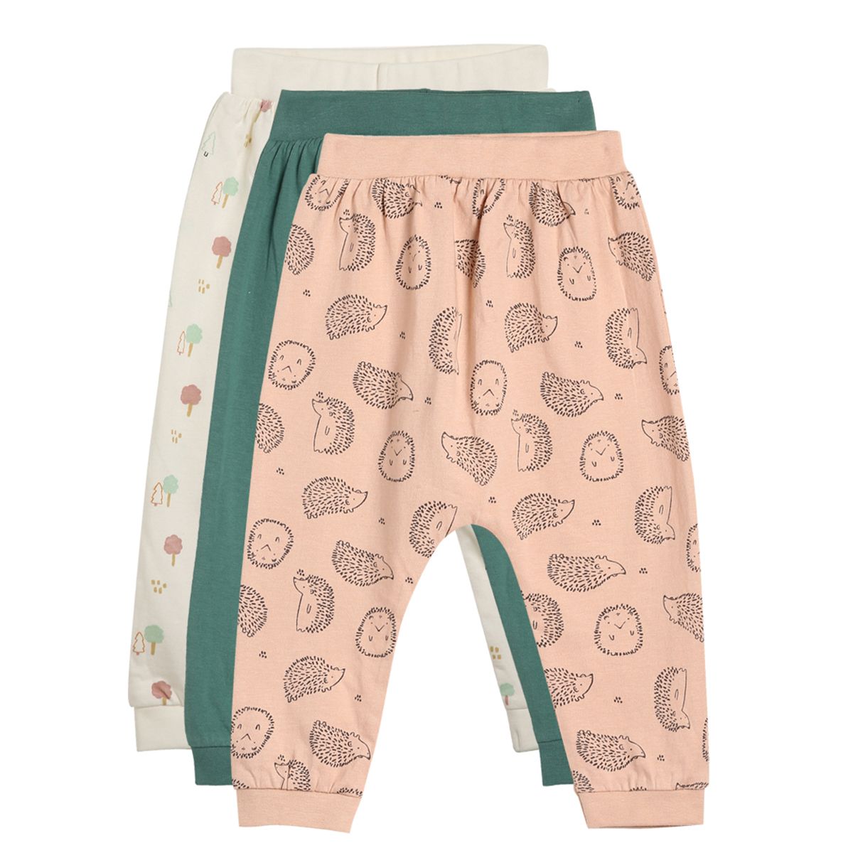 Boys Multicolor Pack Of 3 Knit Bottom