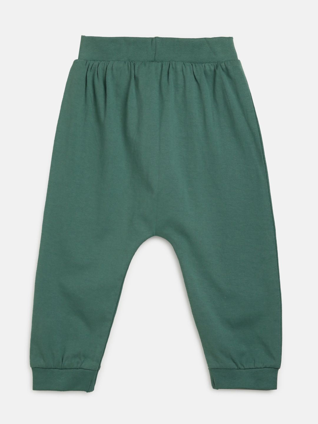 Boys Pack Of 3 Knit Bottom - Peach/Marshmallow/Green