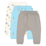 Boys Multicolor Pack Of 3 Knit Bottom
