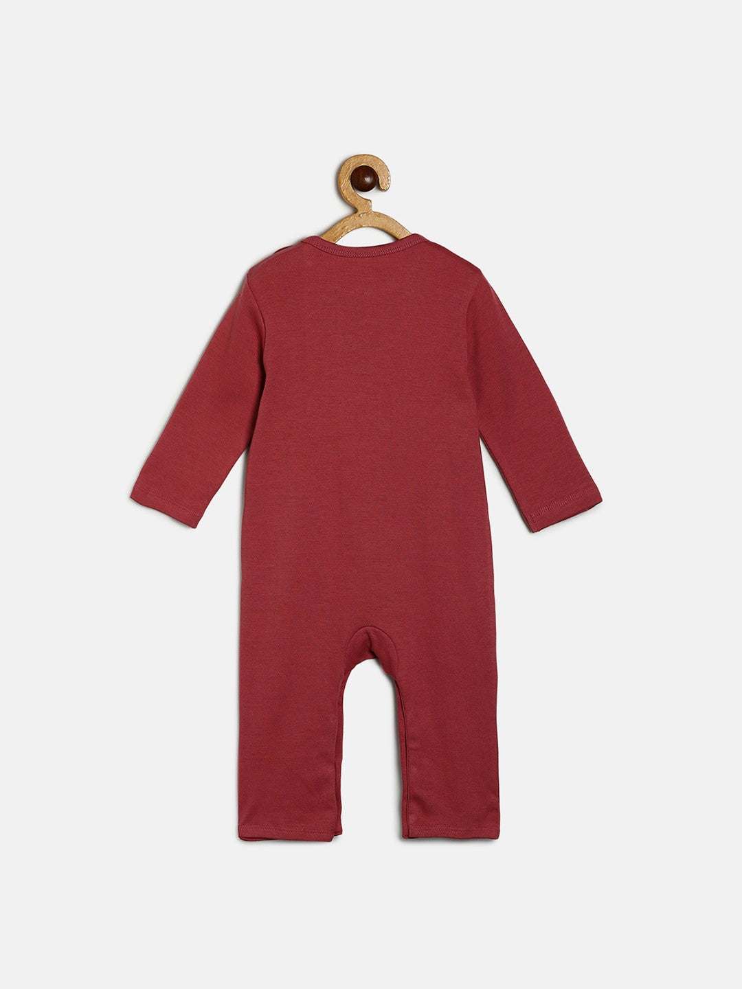 Boys Maroon Pack Of 2 Romper