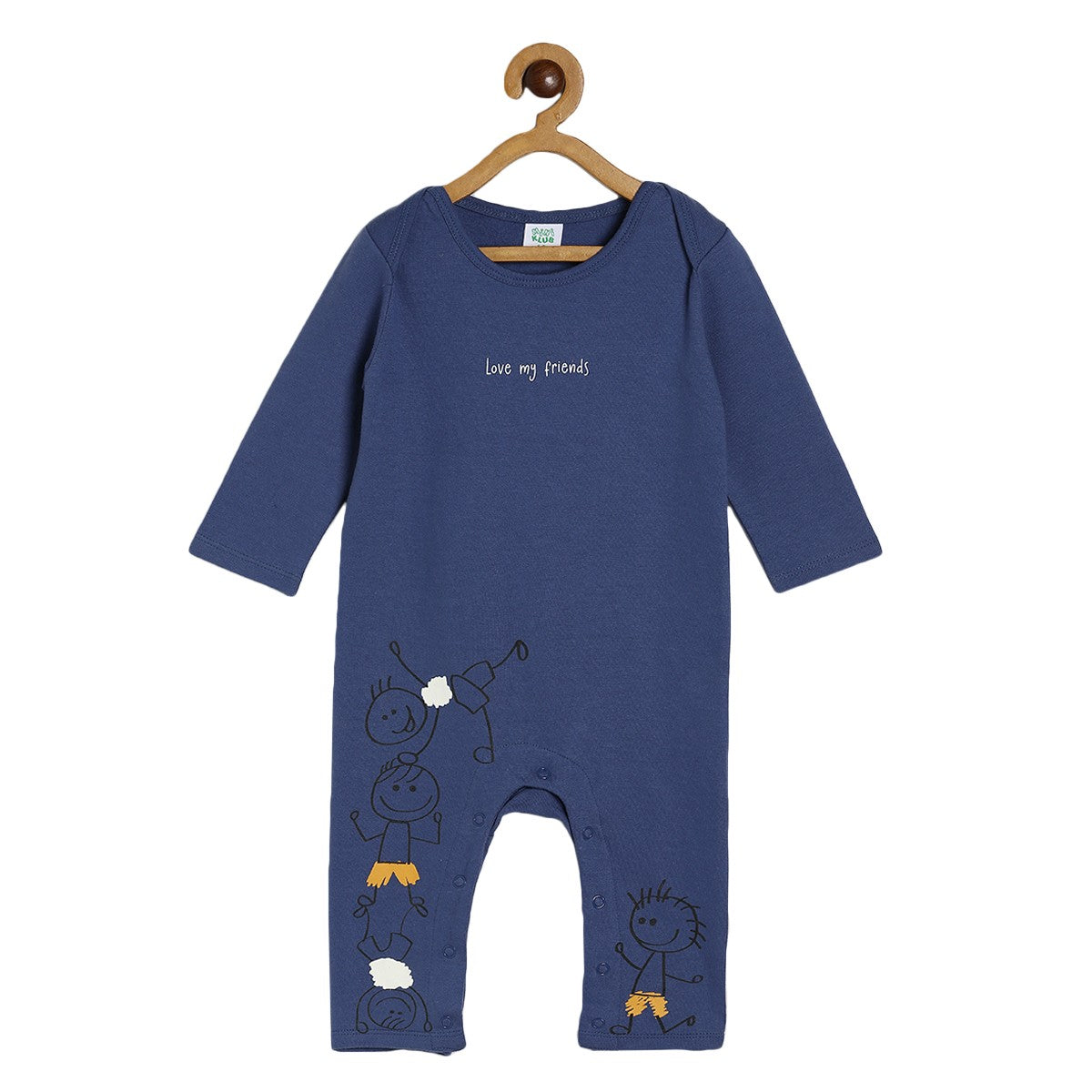 Boys Multicolor Pack Of 2 Romper