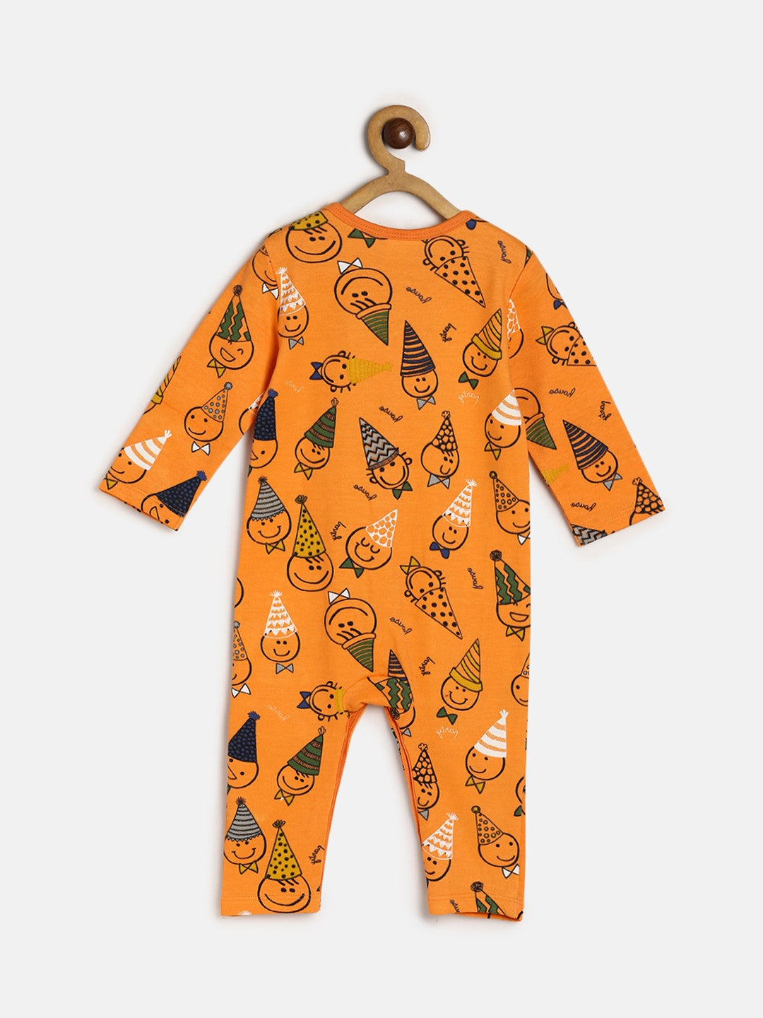 Boys Pack Of 2 Romper - Blue/Orange