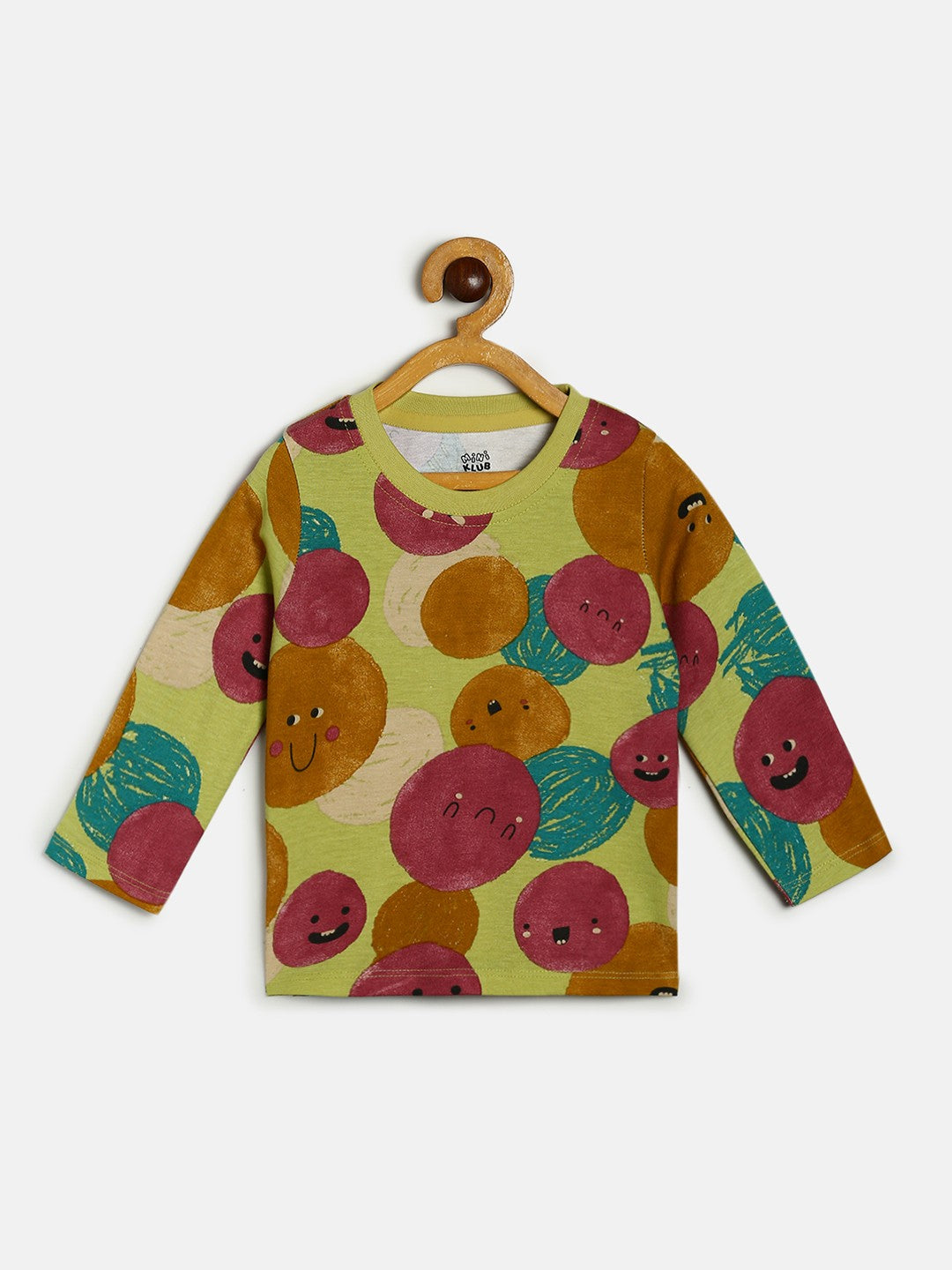 Baby Boys Red, Cream and Green Cotton Printed T-Shirt Pack of 3 Regular Fit Casual Wear Tees