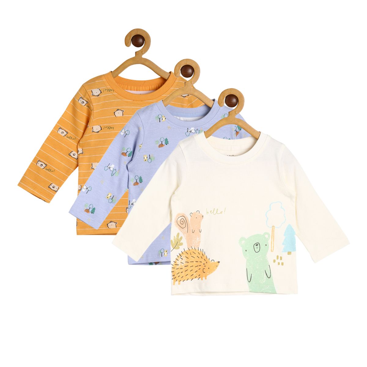 Boys Multicolor Pack Of 3 T-Shirt