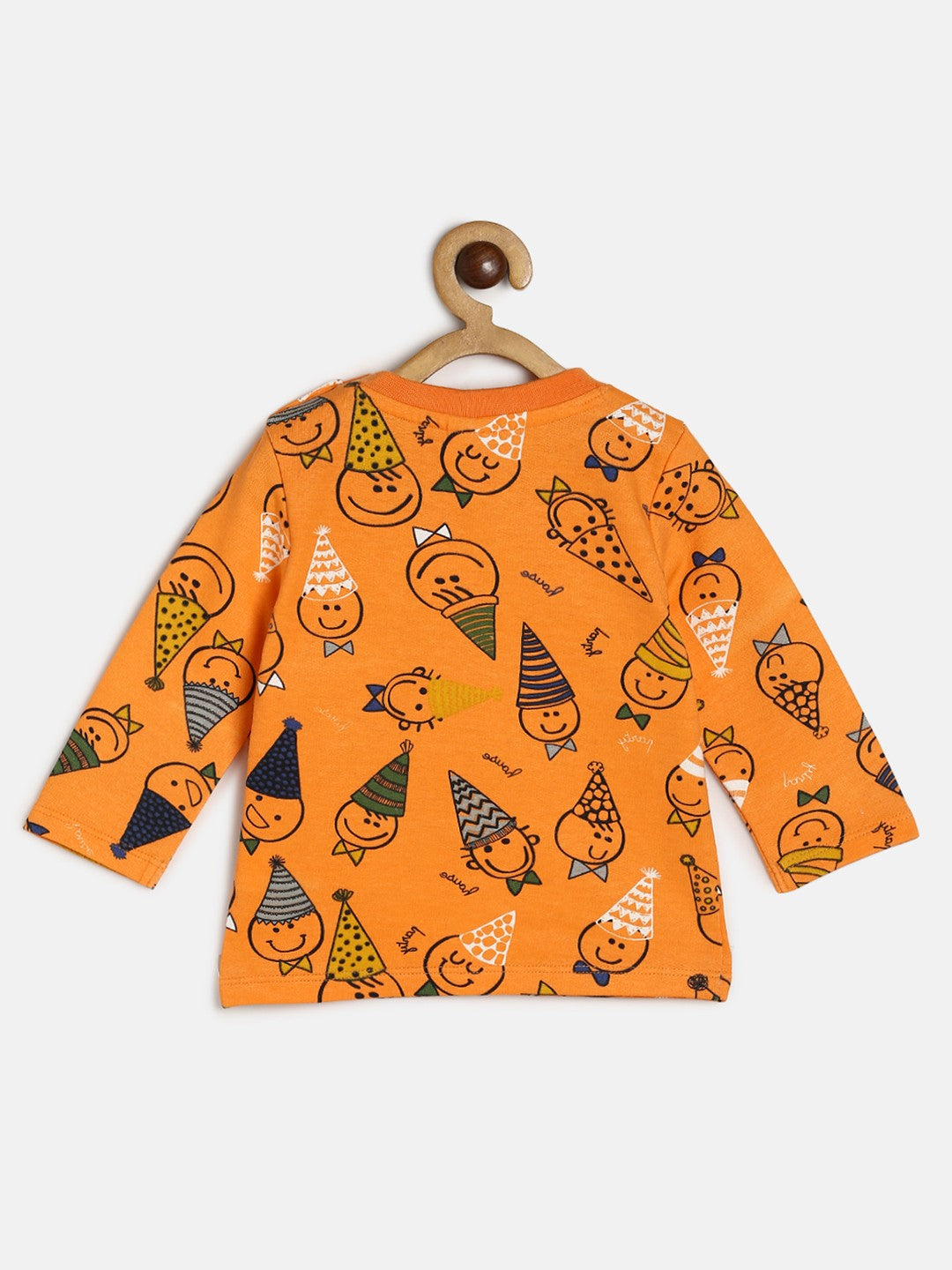 Boys Pack Of 3 T-Shirt - Orange/Marshmallow/Mustard