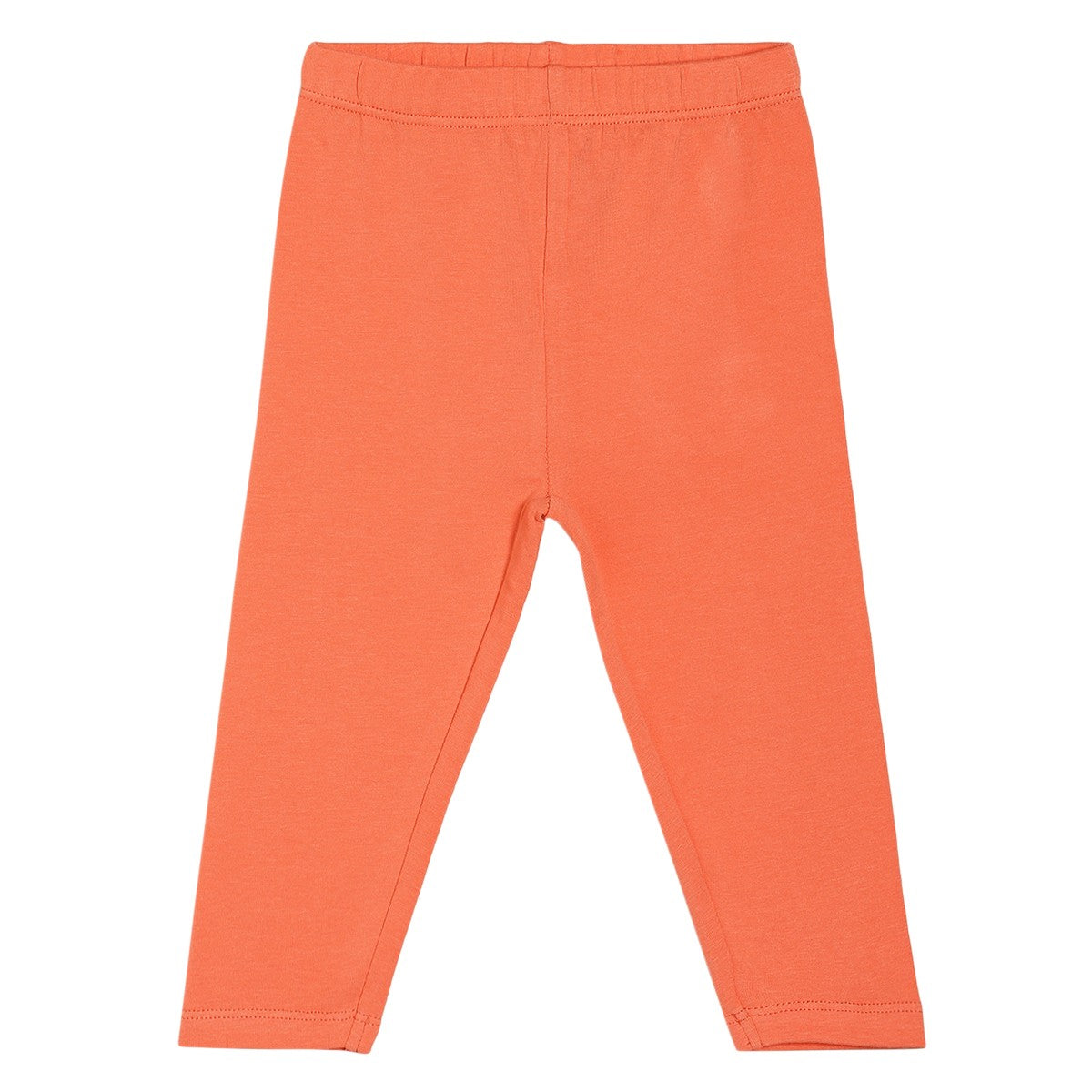 Baby Girls Peach Yellow & Grey Cotton Printed Leggings Pack of 3 Regular Fit Casual Wear Bottoms